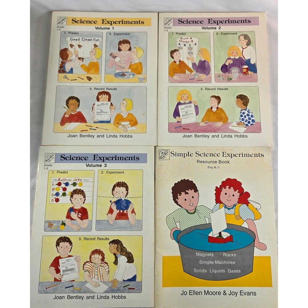 Evan-Moor Science Books Grades Pre-School/Pre-K to 3rd Grade Homeschool Teacher